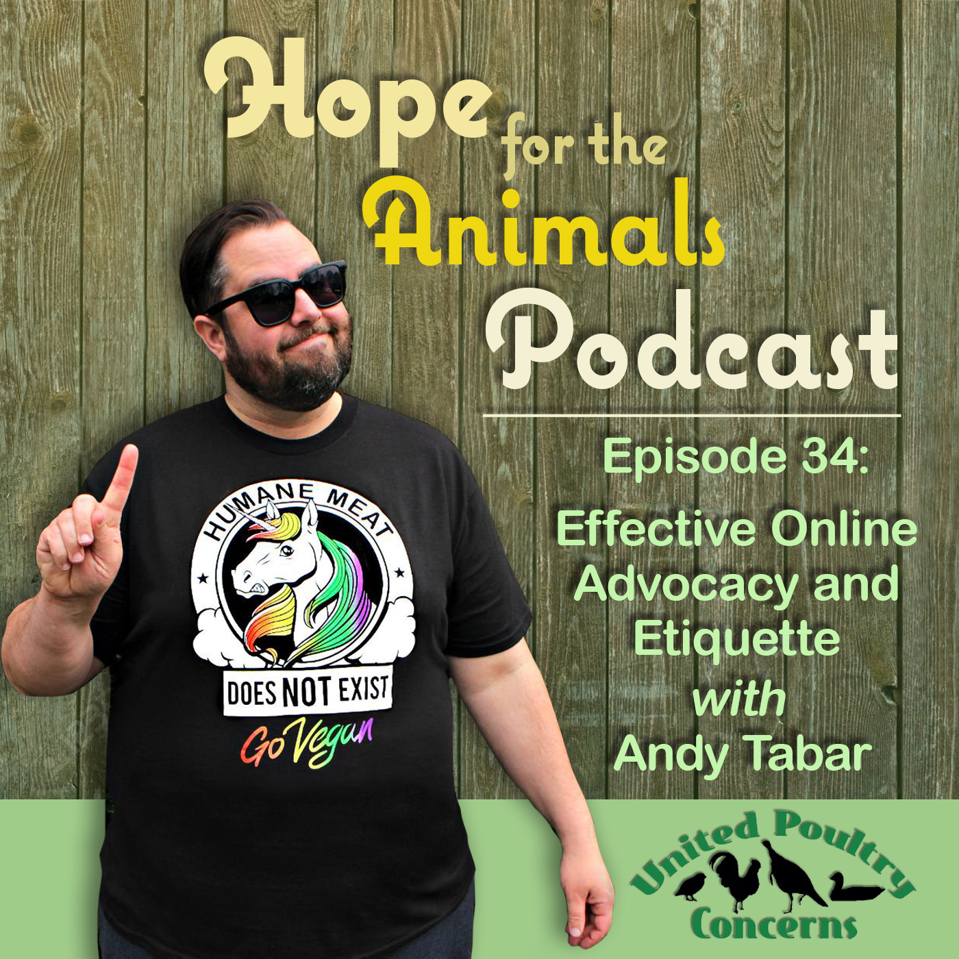 Episode 34: Effective Online Vegan Advocacy and Etiquette with Andy Tabar