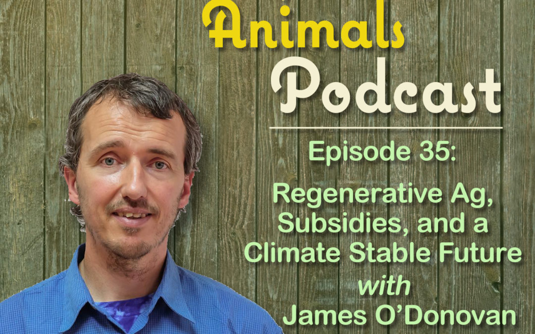 Episode 35: Regenerative Ag, Subsidies, and a Climate Stable Future with James O’Donovan
