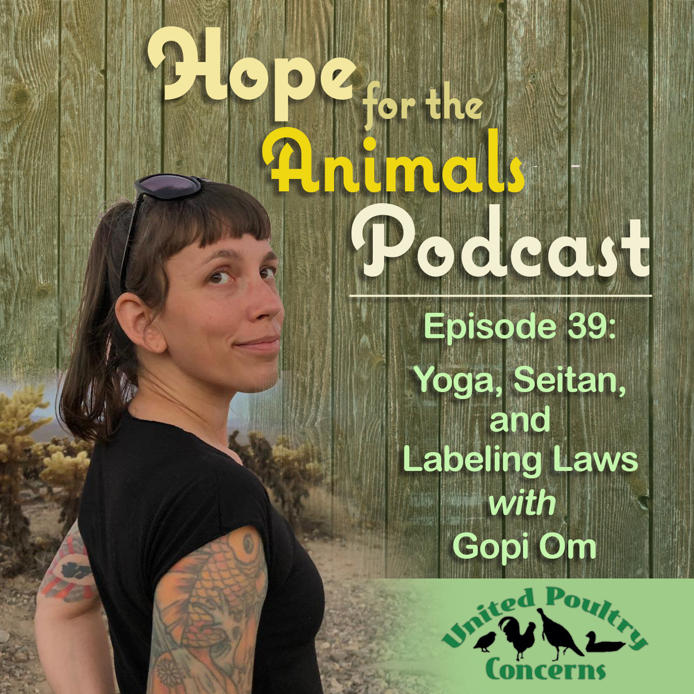 Episode 39: Yoga, Seitan, and Labeling Laws with Gopi Om