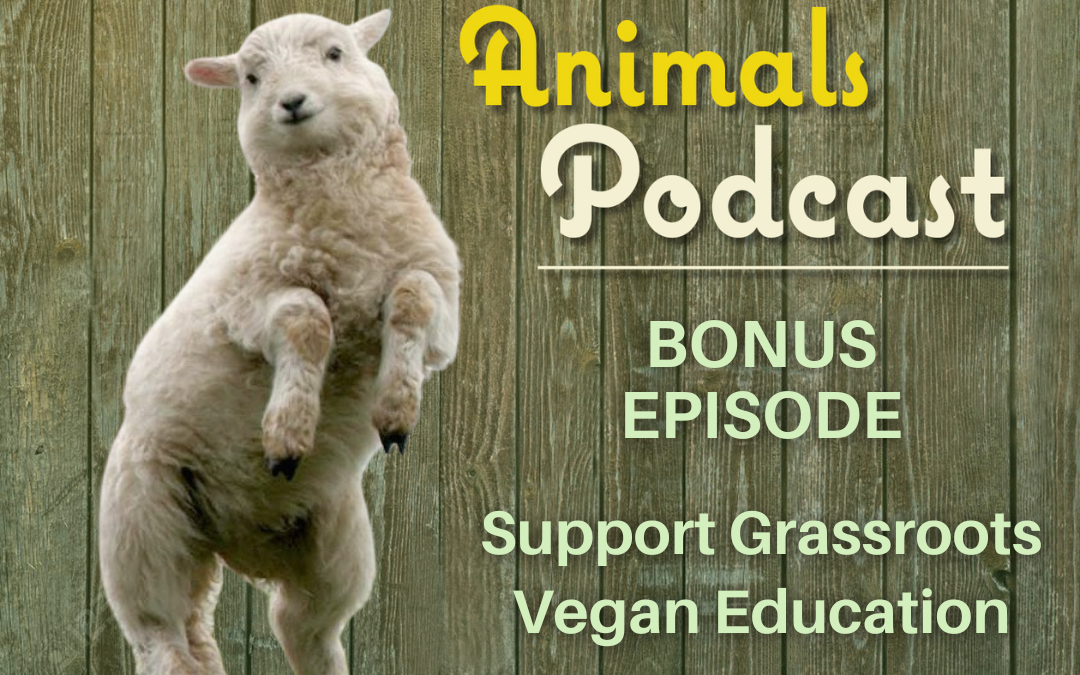 BONUS EPISODE: Support Grassroots Vegan Education