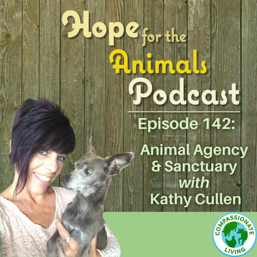 Episode 142: Animal Agency and Sanctuary with Kathy Cullen